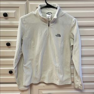 The North Face pullover off white